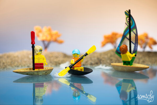 Le Monde Magique de Samsofy en Miniature avec des Lego